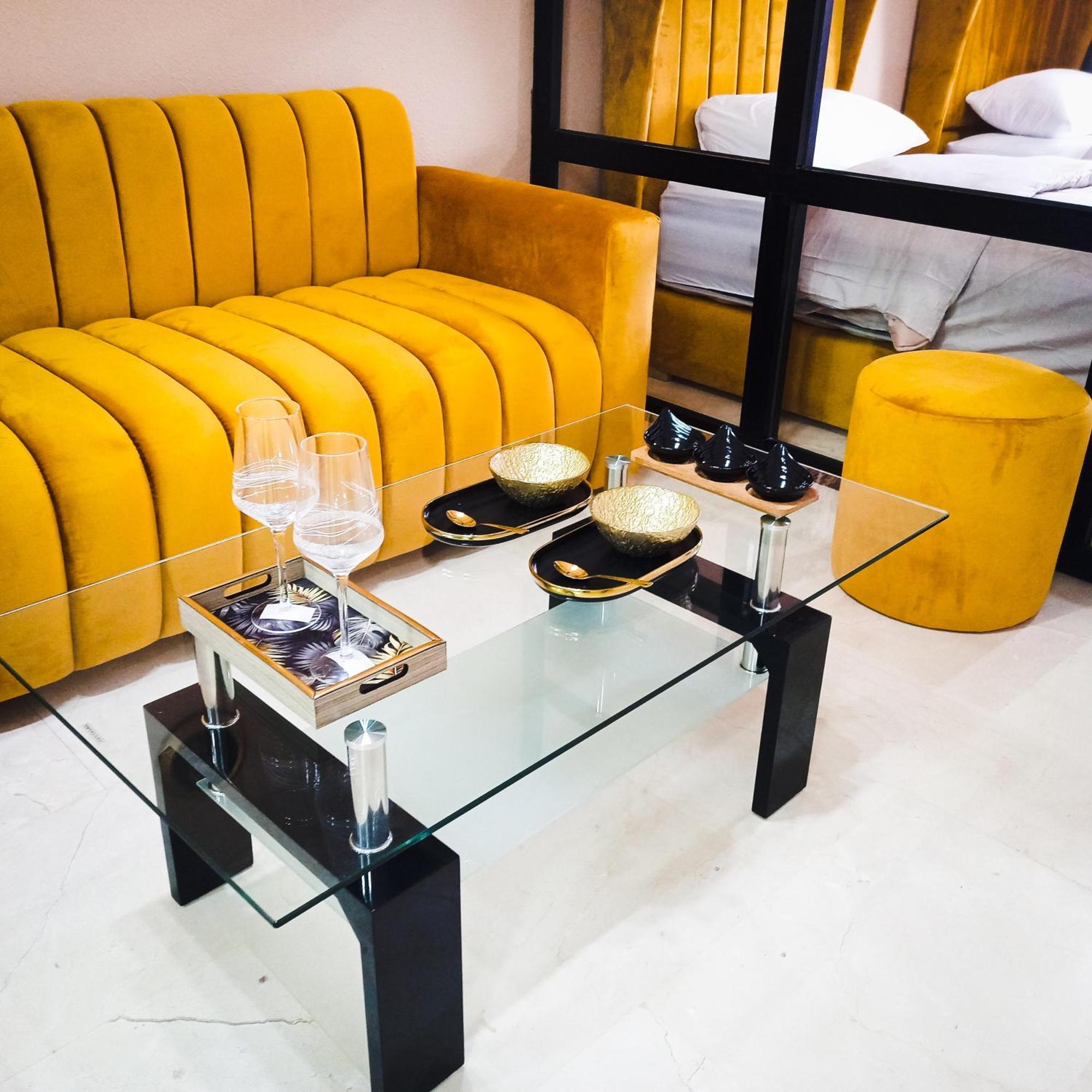 Moderne Appartement Au Plein Centre-Ville En Face Hilton & La Gare De Train Tgv Avec Climatisation Tanger Exterior foto